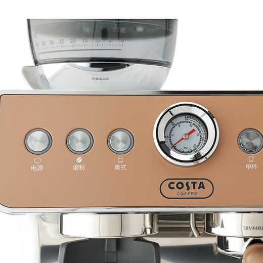 COSTA家用咖啡机半自动咖啡机调奶器双锅双泵咖啡机全自动研磨一体机 商品图3