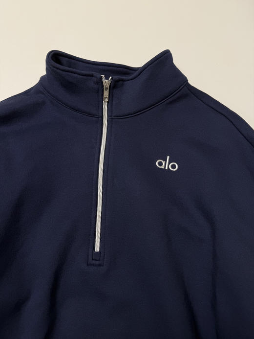 韩国代购正品 ALO男女加绒半拉链，支持鉴定，原价1560，纯纯韩国🇰🇷拉回来的，国内还真不好买，oversize版型，偏大一码！
尺码：xs-l 商品图6