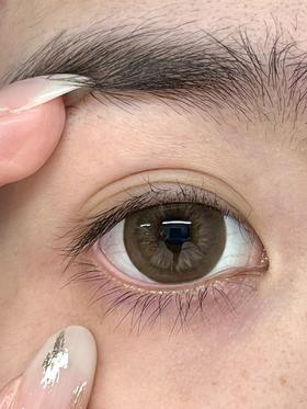 flower color半年抛美瞳 天使蜜棕 14.5mm