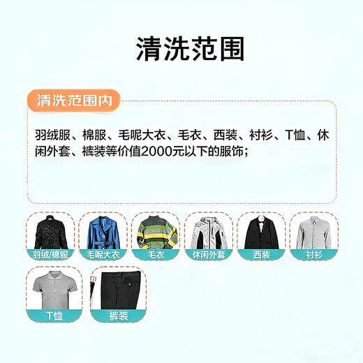 冬季保暖羽绒服/棉服/风衣/毛呢大衣任洗二件，5000元以内冬装任洗2件 商品图1