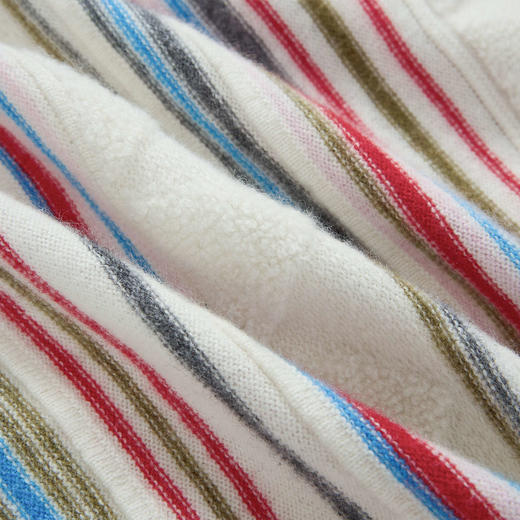 KINGDEER/KD秋冬新款休闲女式长袖半高领开衫羊绒衫L805696复古奶奶风鹿王 商品图4