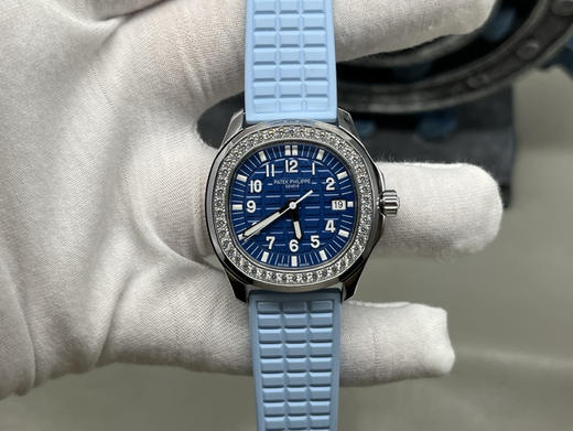 PPF factory工厂百达翡丽AQUANAUT系列机械女手雷，35.6mm毫米的表径，进口全钢（金色为电镀18k加厚的真金）采用原装进口9015机芯开发和改装的324定制版满血版一体机芯❕❕❕ 商品图1