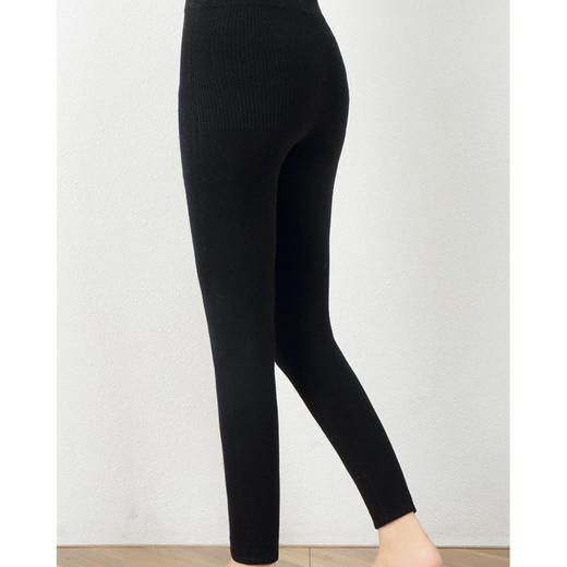 【咕咕同款】KINGDEER/KD羊绒新款女式针打底显瘦超保暖羊绒裤 约240g L804040经典基本款/气质款/100%山羊绒鹿王 商品图10