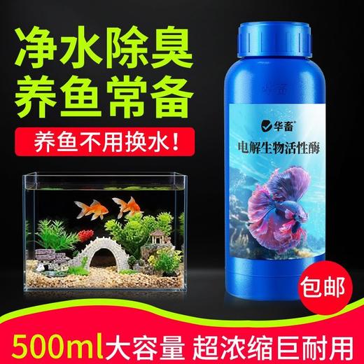 华畜电解生物活性酶去黄去浑净化水质必备分解粪便除水垢清洁鱼缸 商品图1