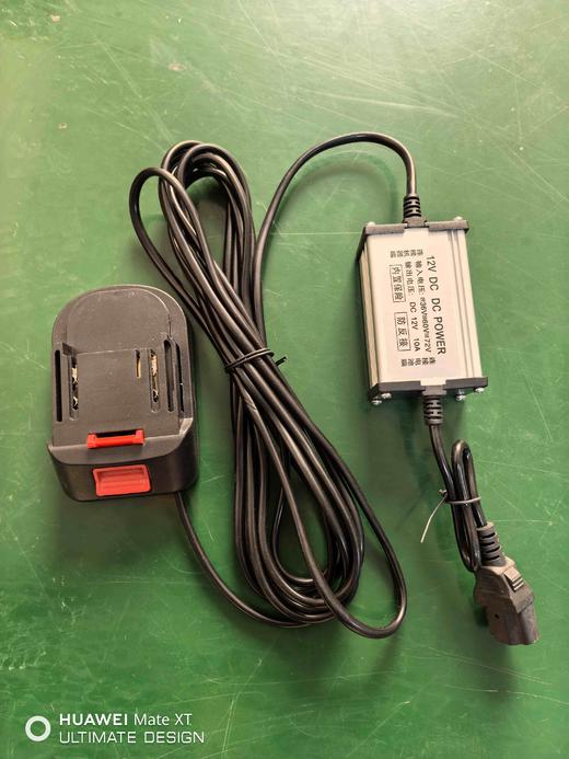 【货号08124】电瓶车转接线转换器锂电池转换器品字头转牧田机身12V转换器10A电流专用 商品图7