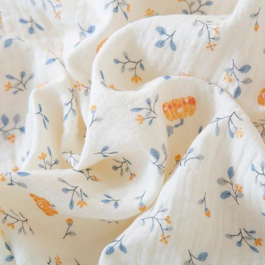 新款田园风纯棉双层纱布睡衣女士春夏季薄款家居服套装可外穿 商品图3