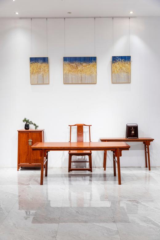 红桥红  家具严选  缅甸花梨(大果紫檀）  【书房搭配】 商品图0