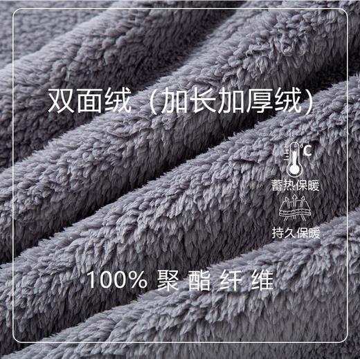 睡衣男士秋冬季加绒加厚款2025新款法兰绒双面绒睡袍家居服可外穿 商品图2