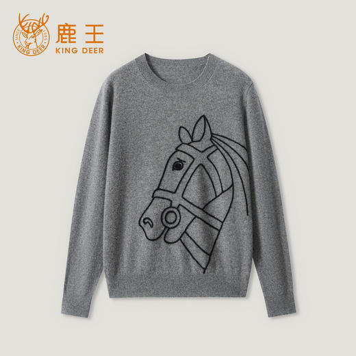 King Deer/鹿王秋冬新款女式长袖羊绒衫L805679【HZ】 商品图1