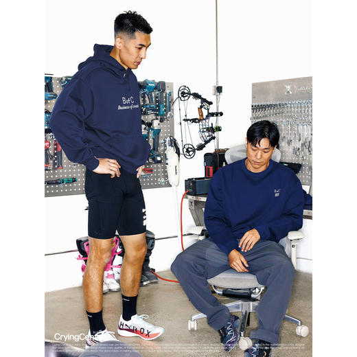 CryingCenter bofc空气层挺括反光点卫衣哭喊中心 商品图3