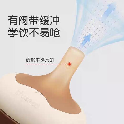 thysee世喜小月龄保温杯吸管嘴重力球防尘盖配件 商品图2