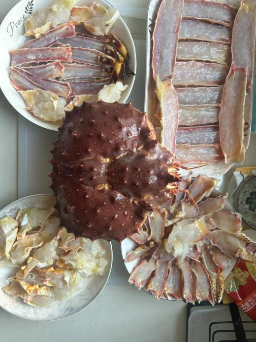 & 年底抢手货！！大帝王蟹🦀包鲜包肥满肉！送礼自家吃都🉑【活冻】 商品图7
