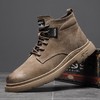 2025秋冬季马丁靴男中帮真皮休闲工装靴潮流英伦加绒保暖沙漠男靴 商品缩略图0