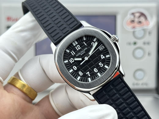 PPF factory工厂百达翡丽AQUANAUT系列机械女手雷，35.6mm毫米的表径，进口全钢（金色为电镀18k加厚的真金）采用原装进口9015机芯开发和改装的324定制版满血版一体机芯❕❕❕ 商品图1
