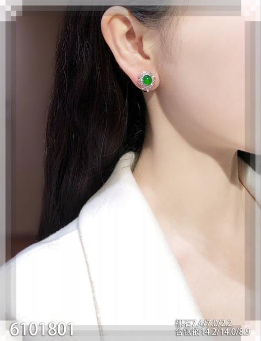 6101801，蛋面耳钉。具体价格微信咨询 商品图4