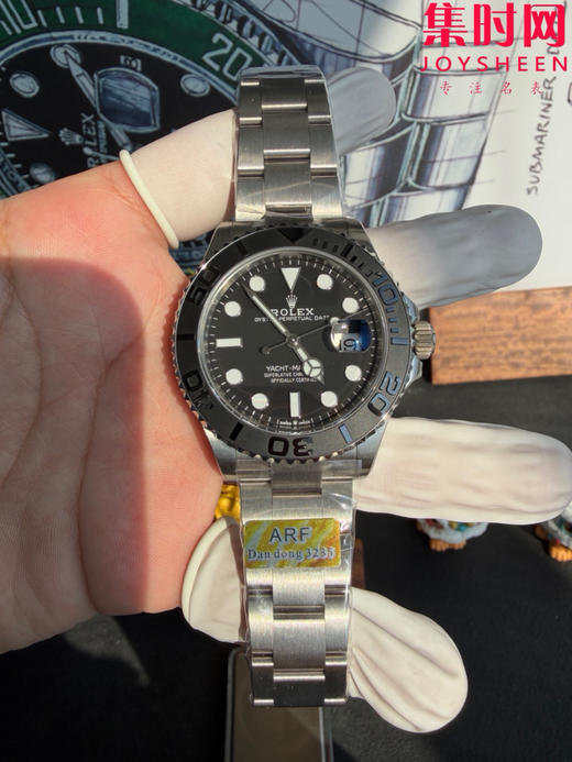 ARF劳力士游艇名仕型系列 银游艇 钛游艇42mm 钛金属 超轻107克 丹东3235机 男士腕表 商品图0