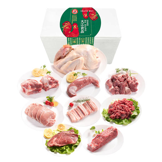 【发出后不支持拦截退货】大江 冷鲜全国送尝鲜组合 3980g 商品图0