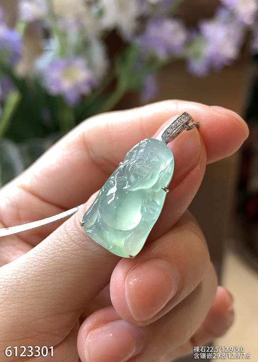 6123201，财神爷吊坠。具体价格微信咨询 商品图1