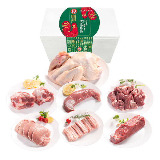 【发出后不支持拦截退货】大江 冷鲜全国送尝鲜组合 3430g 商品图0