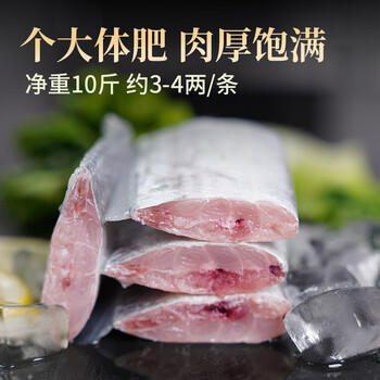 鱻谣北纬29-30°东海油带鱼礼盒净重10斤 单条3-4两 鲜带鱼源头直发 商品图6