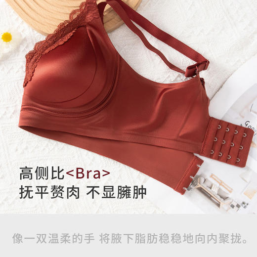 【限时秒杀35元1件】鎏金锻面果冻胶软承托蕾丝内衣-B98 商品图7