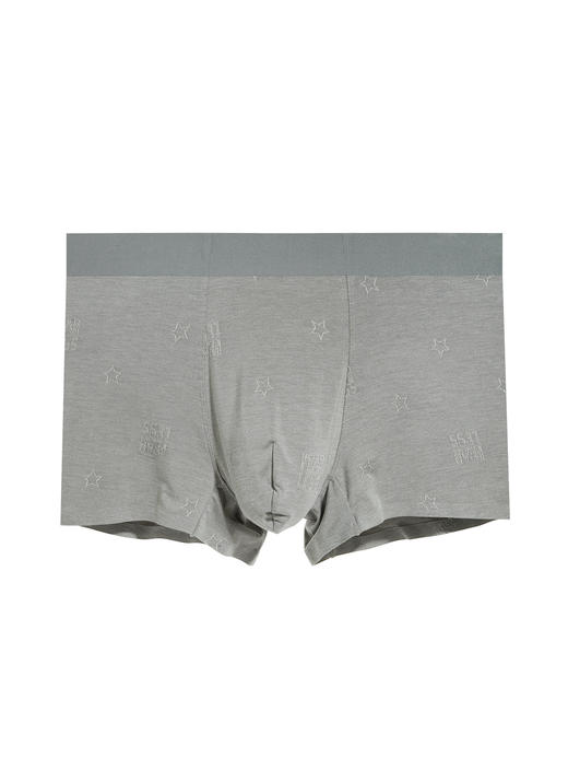 【满3条/6.7折】【秀黛】男莫代尔提花无痕平角裤男士内裤【1条】W5330006T【门店同款】【内裤非质量问题不退换，介意勿拍】 商品图0