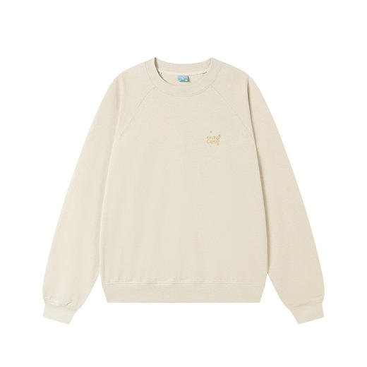 CryingCenter 部落叠石休闲宽松无绒花纱圆领卫衣 哭喊中心 商品图9