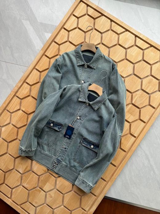 【商场同款】Levi's李维斯匠心丹宁日本制24新款男士牛仔长袖外套 商品图2