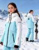 33000ft童装滑雪服女款冬季户外防风保暖抗寒加厚拼色外套 商品缩略图5