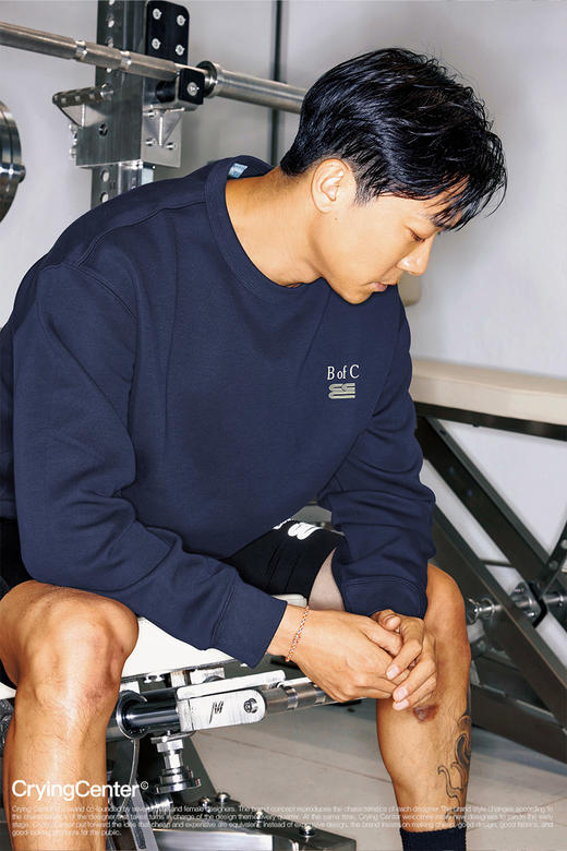 CryingCenter bofc抗皱box圆领卫衣 哭喊中心 商品图3