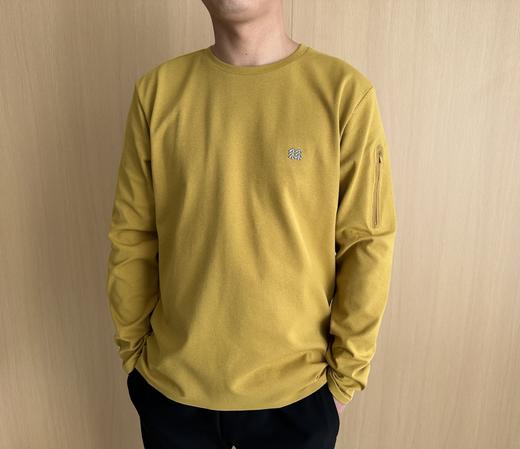 可隆户外休闲衣防晒男士热压贴合圆领长袖T恤 ye 339449 商品图10