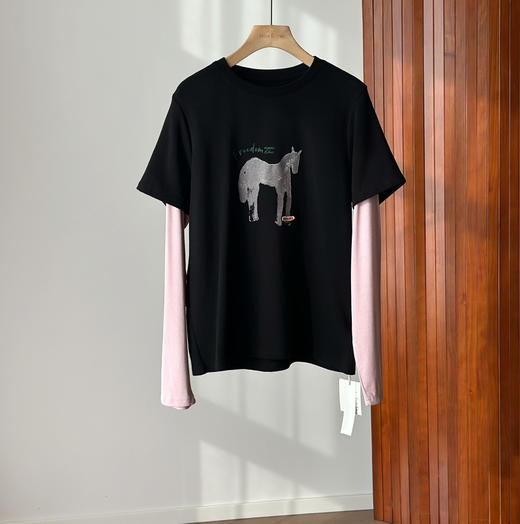 马年假两件长袖T恤打底衫1.16 商品图9