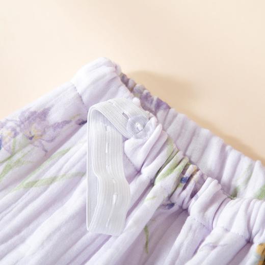 纯棉四层纱布月子服春秋冬季加厚月子服a类全棉孕期产后哺乳套装 商品图3