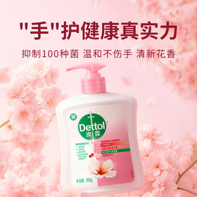 【滴露滋润倍护抑菌洗手液】99.99%抑菌率 多重滋润洗后不拔干