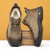 雪地靴男皮毛一体冬季保暖加厚东北棉鞋男士真皮羊毛保暖休闲棉鞋 商品缩略图1