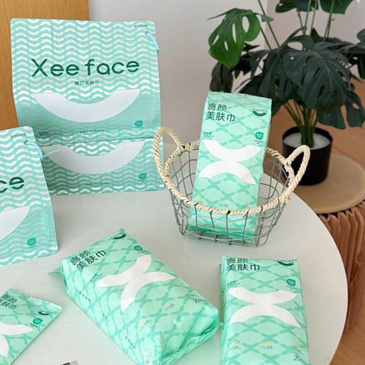 喜颜xeeface 美肤巾  医护级美肤巾 可以替代洁面乳的美肤巾；婴幼儿一类标准；不含荧光剂 商品图13