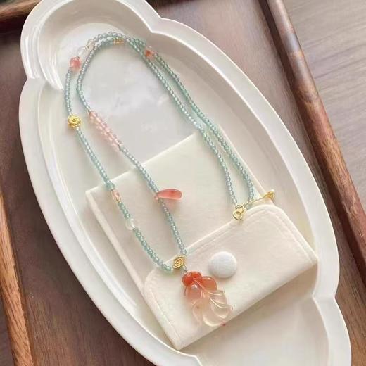 【锦鲤随身❗️好运加持】“如鱼得水”新中式锦鲤吊坠项链复古国风小众轻奢高级锁骨链颈链。jc 商品图1