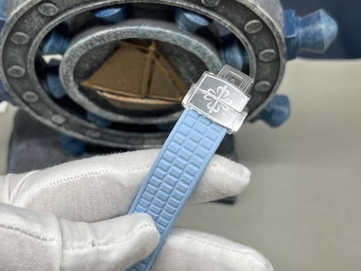 PPF factory工厂百达翡丽AQUANAUT系列机械女手雷，35.6mm毫米的表径，进口全钢（金色为电镀18k加厚的真金）采用原装进口9015机芯开发和改装的324定制版满血版一体机芯❕❕❕ 商品图8