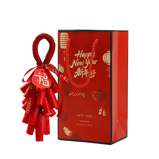 【新年限定款】鞭炮造型手工皂 精油香薰 新年礼物 留香手工皂礼物 商品图4