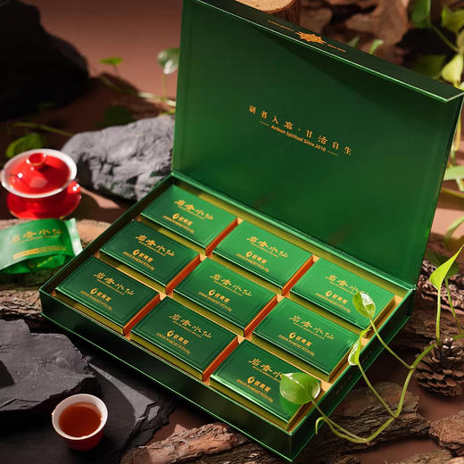 武夷星 岩茶 水仙 武夷岩茶 茶叶 礼盒 商品图2