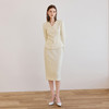 IWY/米白色职业套裙女气质名媛西装高端精致两件套时尚工作服CS2489 商品缩略图3