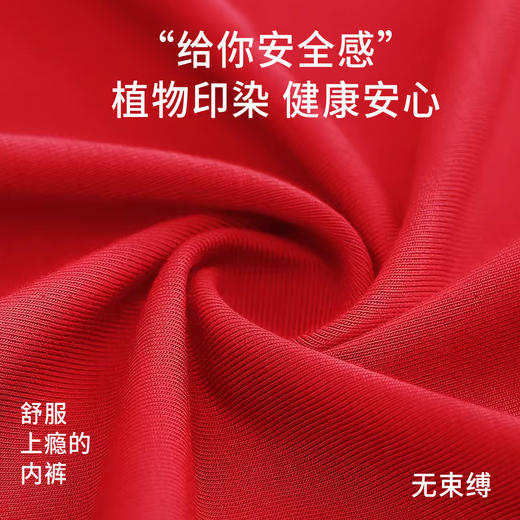 男士礼盒装内裤大礼盒节日礼品新年喜庆本命年明筋印花平角内裤1065-1067 商品图4