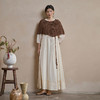 【林栖设计小店】手工钩花|丝棉绡牙签褶肌理垂感2026春新款国风连衣裙1961128 商品缩略图4