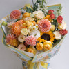 《幸福飞来》奶油桃子黄蝴蝶花束 商品缩略图4