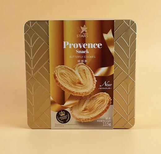 众星蝴蝶酥115g 商品图0