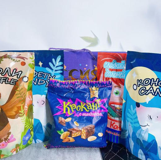【下单后48小时发货】俄罗斯糖果 新年紫色尊享大礼盒/俄罗斯进口混糖礼盒 商品图9