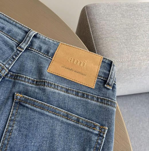 女士水洗做旧微辣喇叭牛仔裤011703 商品图5