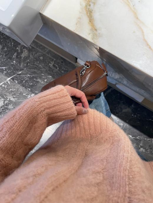 cos冬季女士复古麻花羊毛马海毛套头毛衣 ye 340104 商品图10