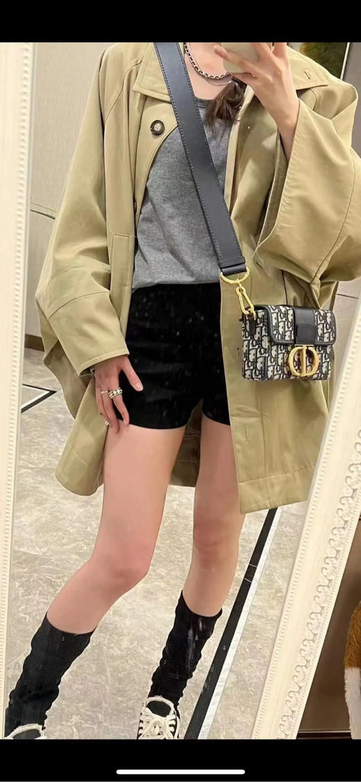 Dior 蒙田 mini 老花拼皮 box 盒子包 商品图2