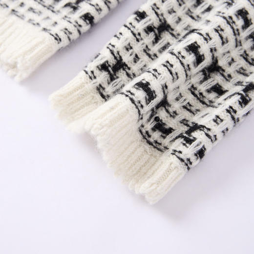 KINGDEER/KD秋冬新款女式长袖羊绒衫L805823复古奶奶风鹿王 商品图4